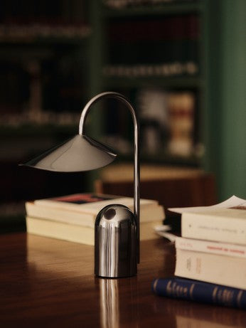 Ferm Living Arum Portable Lamp RVS